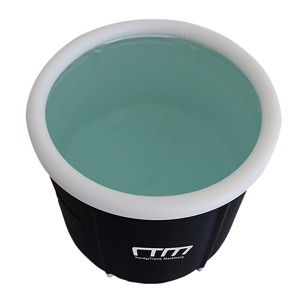 Gym Equipment & Accessories: Premium Portable Ice Bath Inflatable Foldable Cold Water Therapy