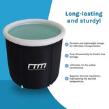 Gym Equipment & Accessories: Premium Portable Ice Bath Inflatable Foldable Cold Water Therapy