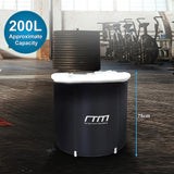 Gym Equipment & Accessories: Premium Portable Ice Bath Inflatable Foldable Cold Water Therapy