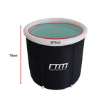 Gym Equipment & Accessories: Premium Portable Ice Bath Inflatable Foldable Cold Water Therapy