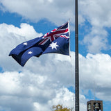 Canopies & Gazebos: Australian Flag Heavy Duty Woven Spun Poly Australia Flag Metal Clips