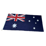 Canopies & Gazebos: Australian Flag Heavy Duty Woven Spun Poly Australia Flag Metal Clips