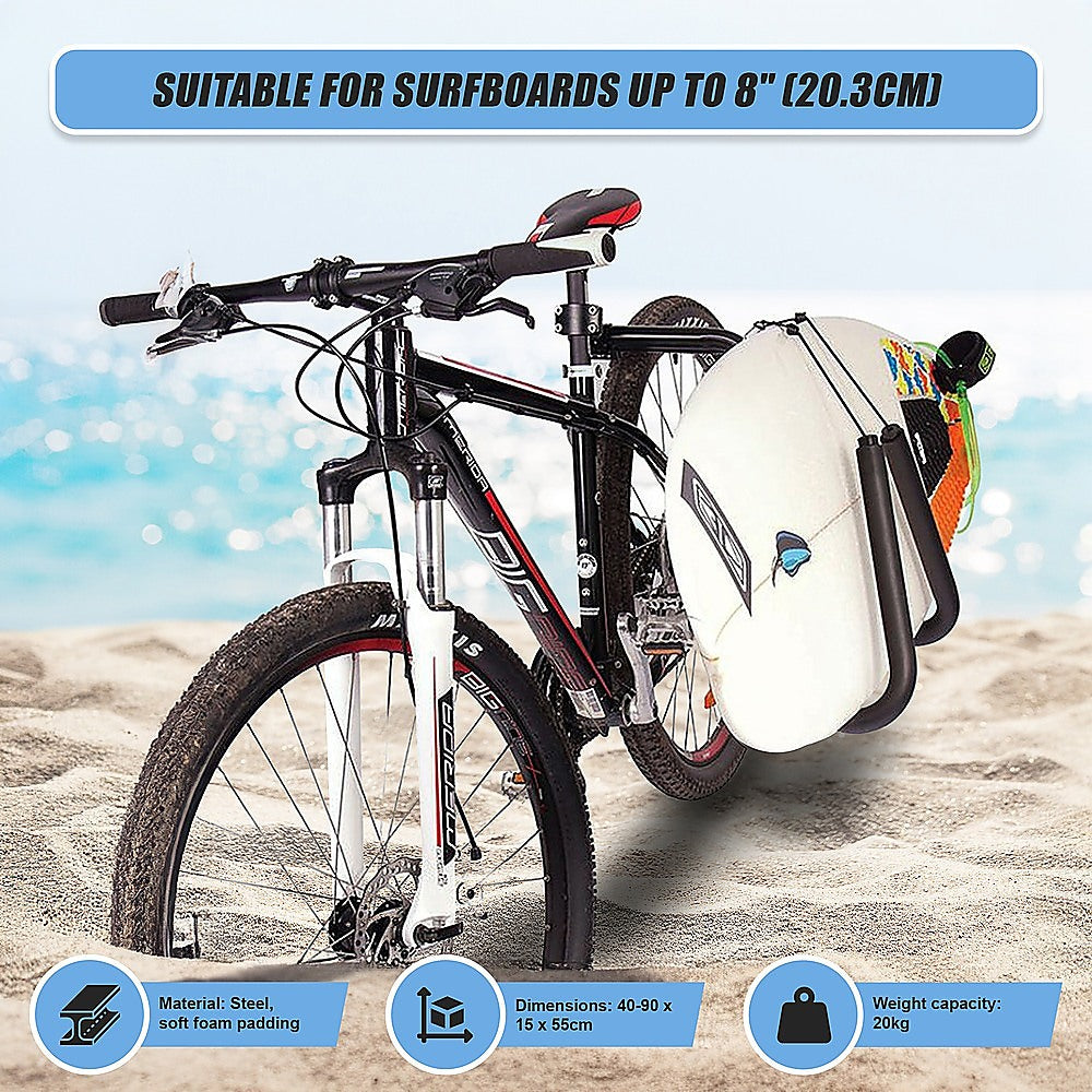 Caravan Accessories: Adjustable Surfboard Skimboard Bicycle Rack Carrier