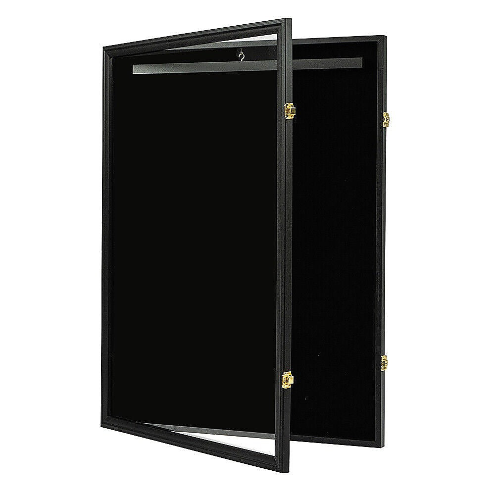 Wall Mounted Lockable Jersey Display Case 80cm Sports Memorabilia Storage Box For Football And Basketball Shirts