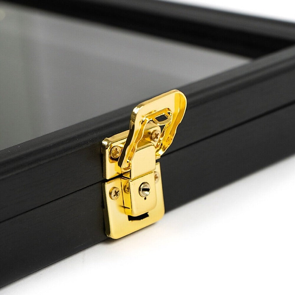 Wall Mounted Lockable Jersey Display Case 80cm Sports Memorabilia Storage Box For Football And Basketball Shirts