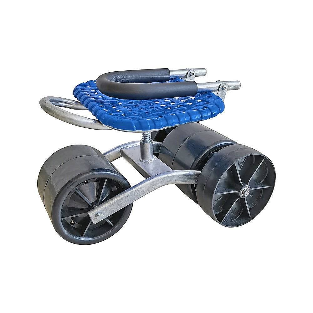 Gardening Accessories: Gardening Seat Portable Height Adjustable Folding Stool Kneeling Pad