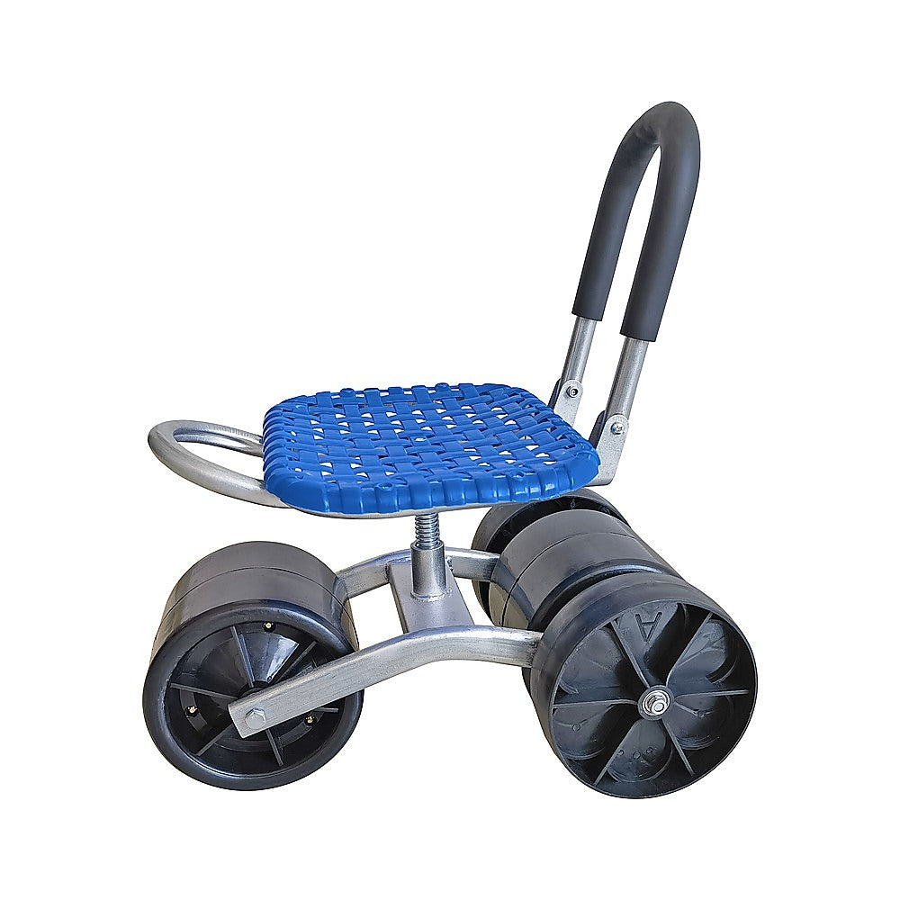 Gardening Accessories: Gardening Seat Portable Height Adjustable Folding Stool Kneeling Pad