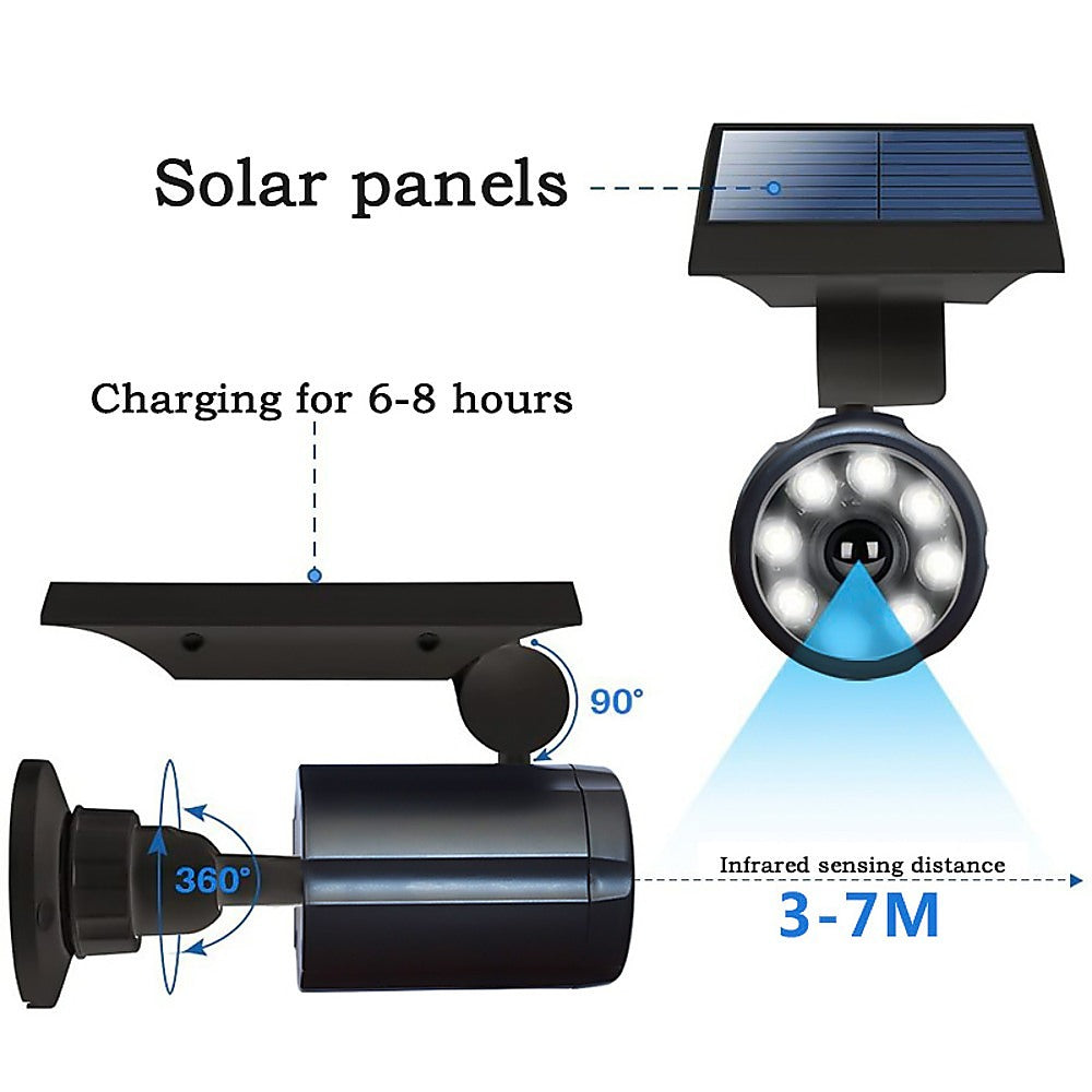 Gardening Accessories: Solar LED Spotlight Motion Activated Security Light