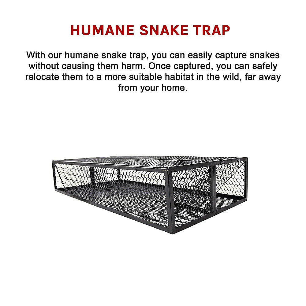 Animal Traps: Humane Snake Trap Remove Small to Medium Snakes 2 Doors