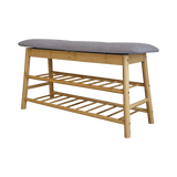 Shoe Storage: Shoe Stool Storage Rack Cabinet Multifunctional Space Saving