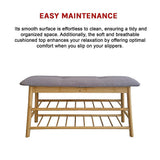 Shoe Storage: Shoe Stool Storage Rack Cabinet Multifunctional Space Saving