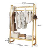 160x100cm Clothes Rack Slim Stylish Space Saving