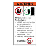 165x100cm Clothes Rack Stand Storage Shelves Modern Coat Tree