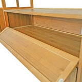 165x100cm Clothes Rack Stand Storage Shelves Modern Coat Tree