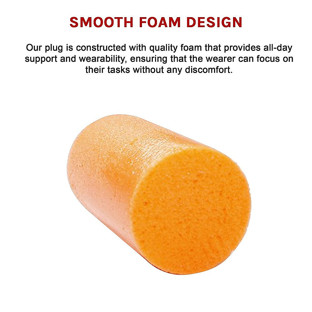 Bath Additives: Foam Ear Plugs Disposable 200 Pairs Noise Cancelling Plane Sleep Snoring