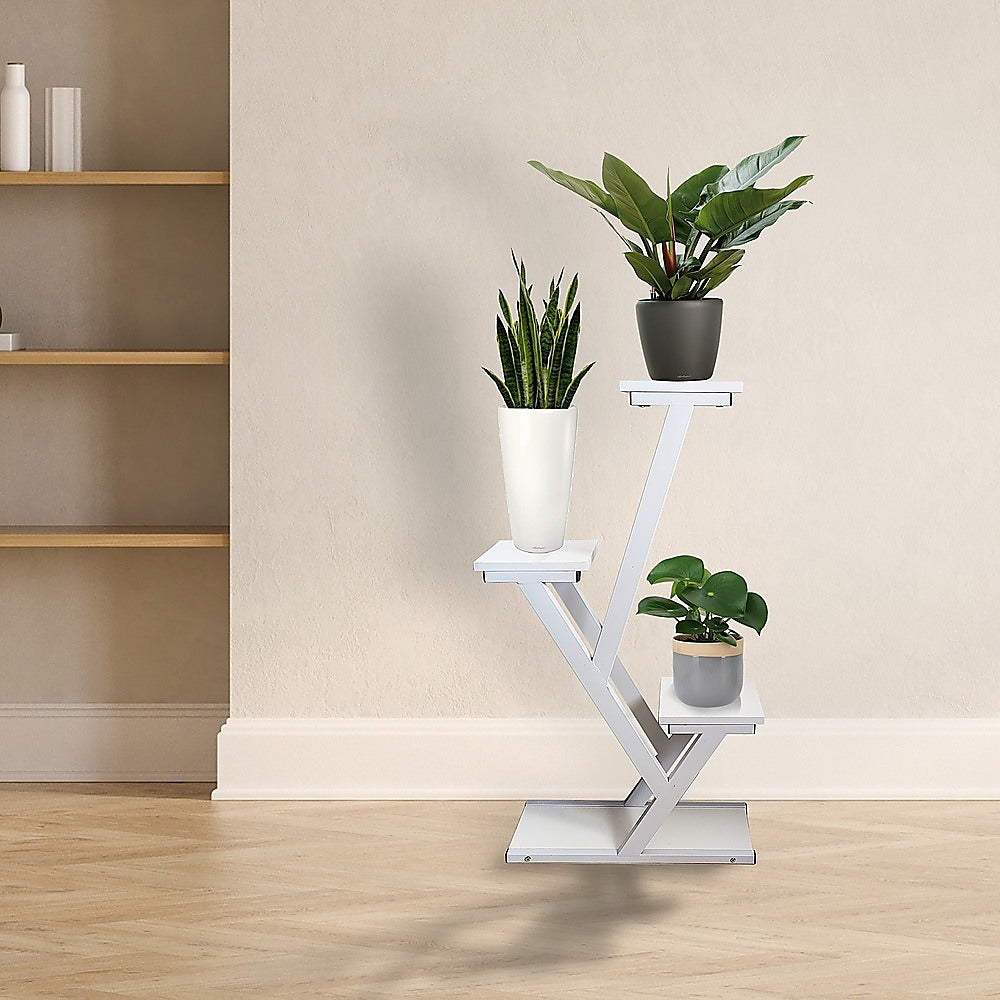 Pots, Planters & Accessories: Flower Shelf Plant Multi-Layer Stand