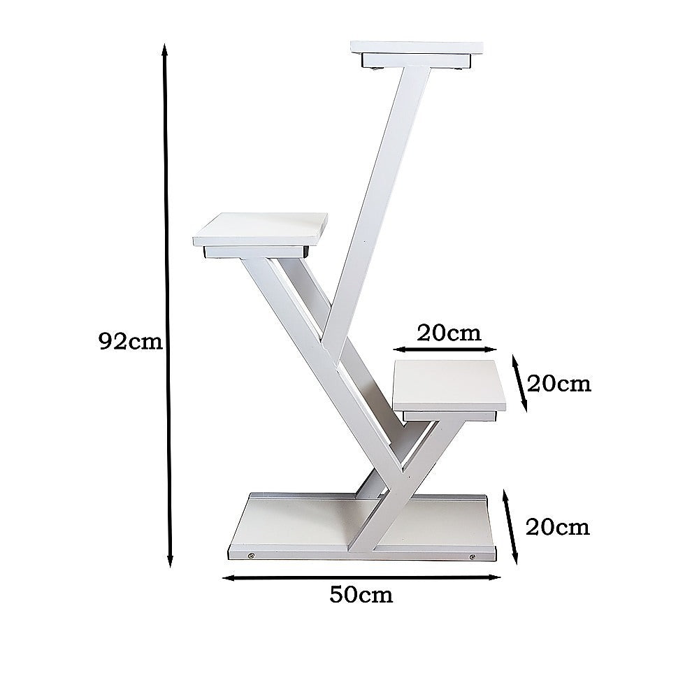 Pots, Planters & Accessories: Flower Shelf Plant Multi-Layer Stand