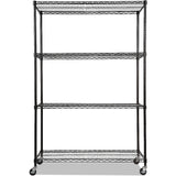Storage Cabinets: Modular Wire Storage Shelf 900 x 350 x 1800mm Steel Shelving