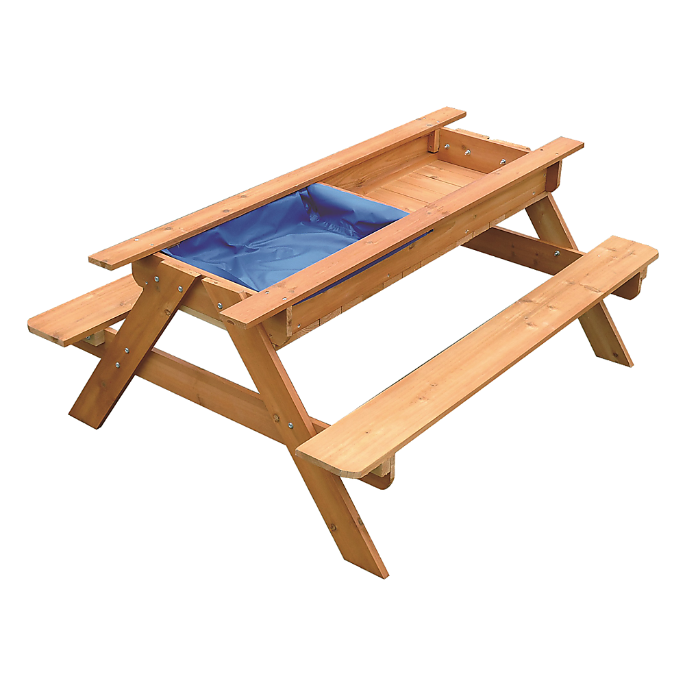 Activity Toys: Sand & Water Wooden Picnic Table