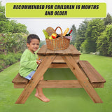 Activity Toys: Sand & Water Wooden Picnic Table
