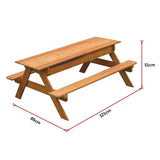 Activity Toys: Sand & Water Wooden Picnic Table