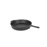 Skillets & Frying Pans: Non-stick Frying Pan Cast Iron Steak Skillet Round BBQ Grill Cookware 30cm
