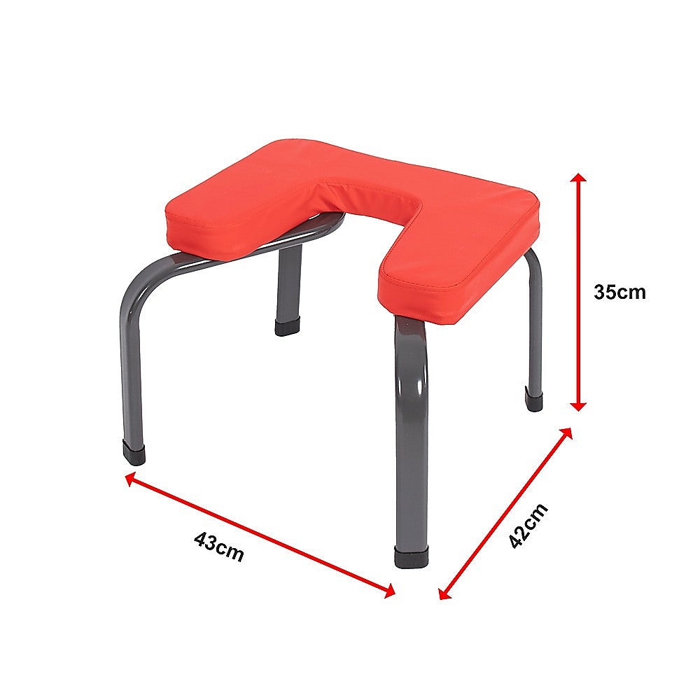 Yoga & Pilates: Invert Chair Yoga Workout Chair Headstand Stool Exercise Bench