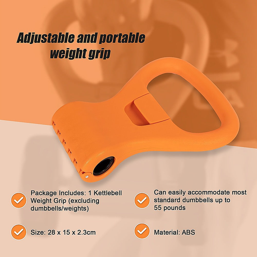 Gym Equipment & Accessories: Kettlebell Weight Grip Workout Gym Dumbells Clamp