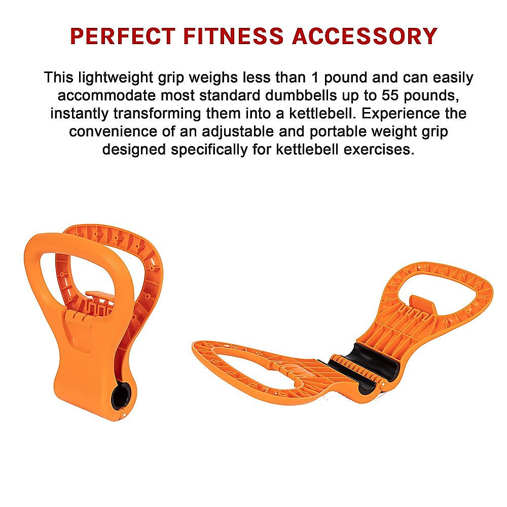 Gym Equipment & Accessories: Kettlebell Weight Grip Workout Gym Dumbells Clamp