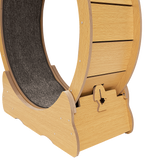 Cat Toys: Cat Running Wheel w/ Carpet Runway Cat Exercise Wheel for Fitness Cat Treadmill