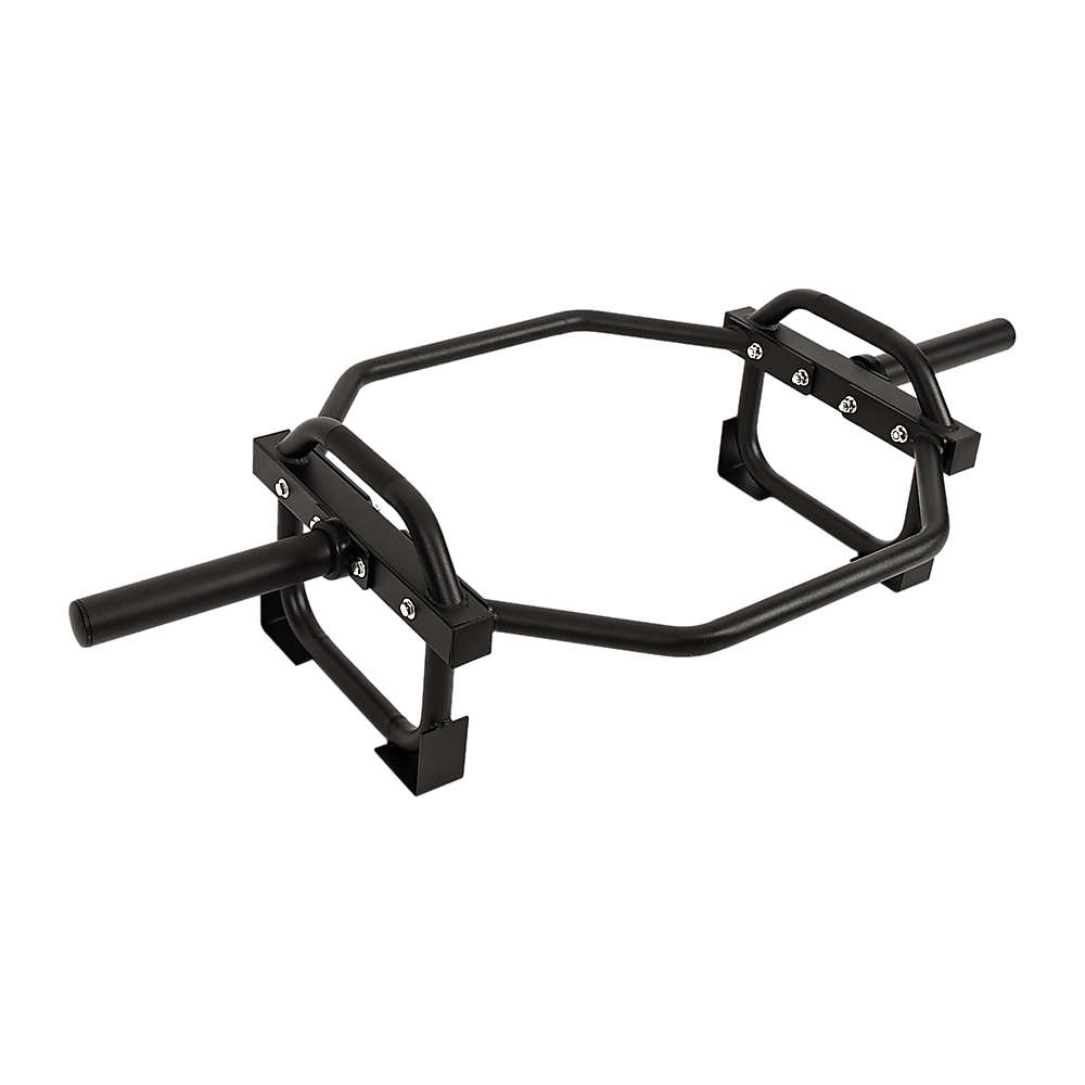 Gym Equipment & Accessories: Barbell Olympic Trap Bar Hex Shrug Deadlift