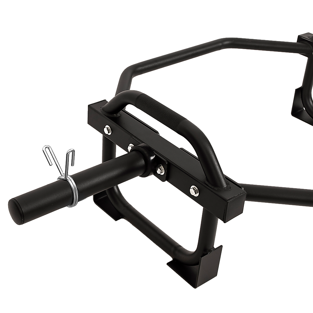 Gym Equipment & Accessories: Barbell Olympic Trap Bar Hex Shrug Deadlift