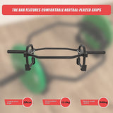Gym Equipment & Accessories: Barbell Olympic Trap Bar Hex Shrug Deadlift