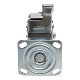 Ladders & Scaffolding: Castor Wheels 4 x 6" 150mm Swivel Silent Caster 2 Brakes 800KG
