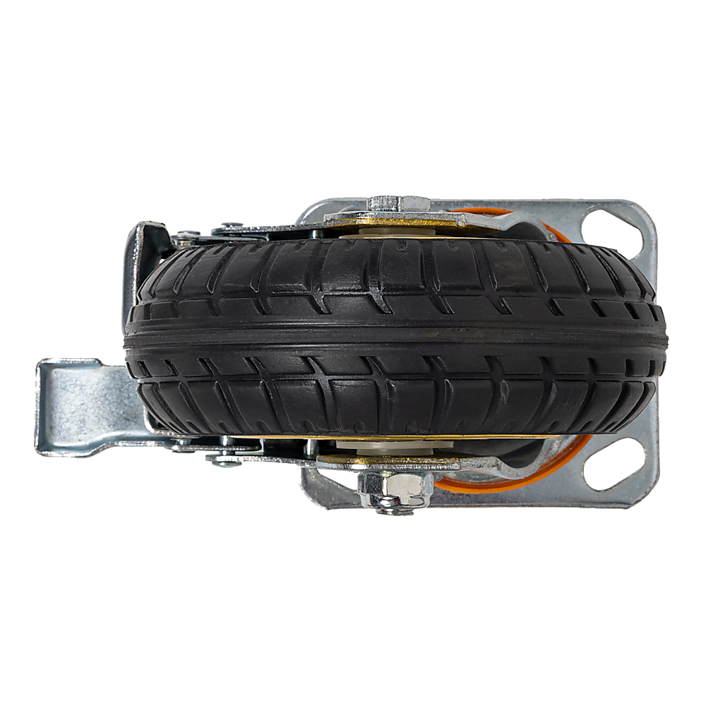 Ladders & Scaffolding: Castor Wheels 4 x 6" 150mm Swivel Silent Caster 2 Brakes 800KG