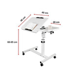 Storage Cabinets: Laptop Desk Portable Mobile Computer Table Stand Adjustable Bed Study