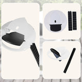 2 x Flip N Slide Bucket Lid Mouse Rat Trap Automatic Mouse Trap With Ladder Reusable