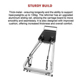 Yoga & Pilates: Pilates Reformer Machine Foldable Gym