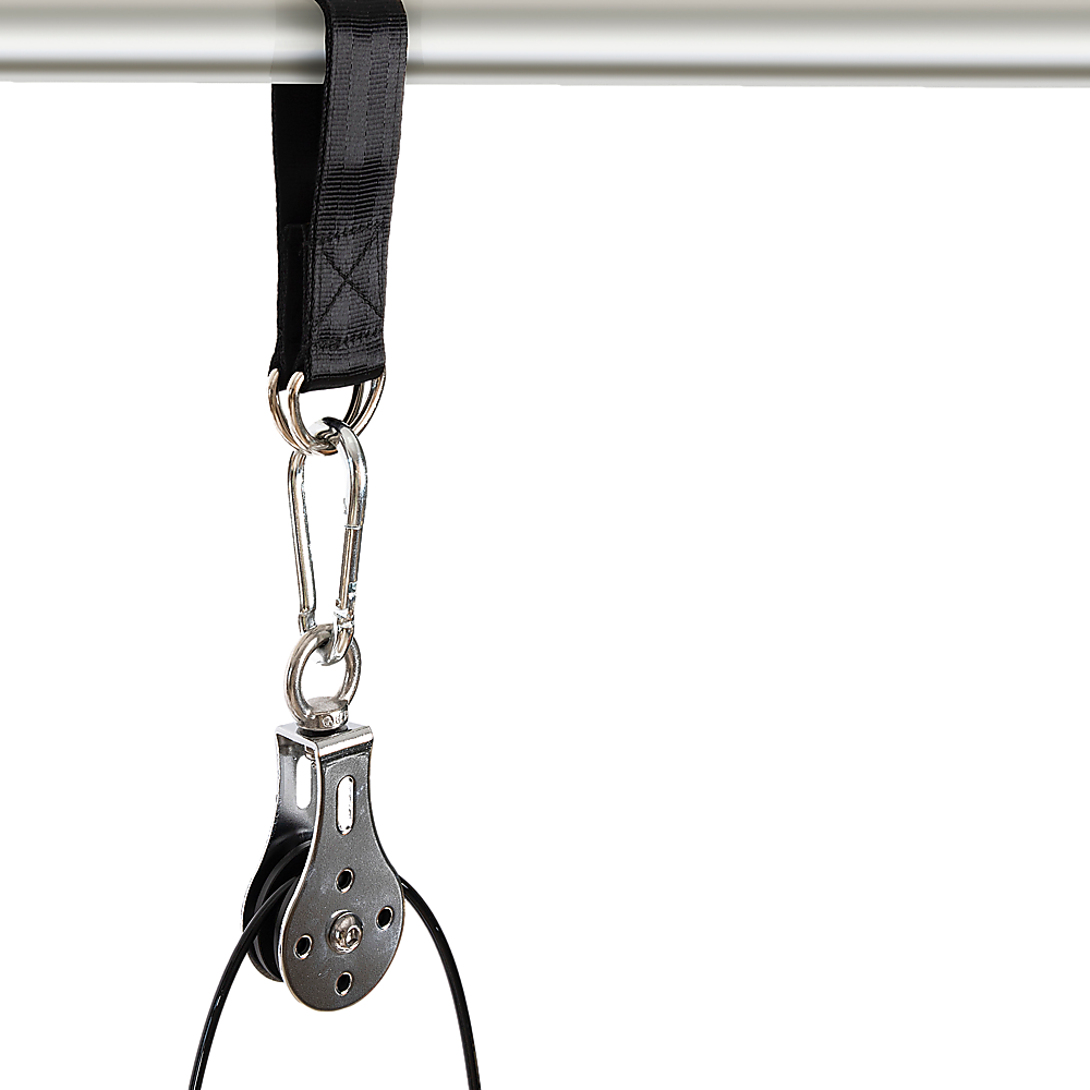 Gym Equipment & Accessories: Fitness Pulley Set Gym Kit Tool Accessories Wire Rope