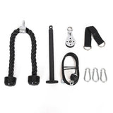 Gym Equipment & Accessories: Fitness Pulley Set Gym Kit Tool Accessories Wire Rope