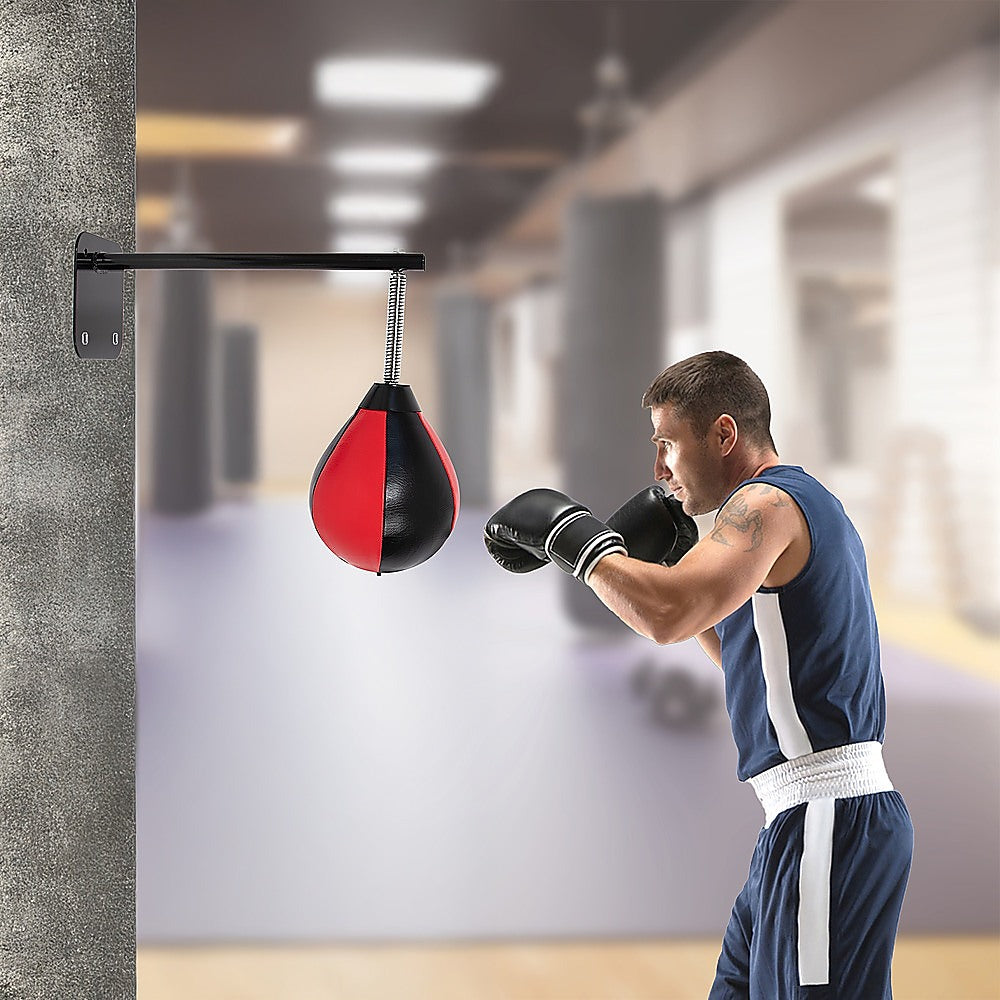 Boxing & Martial Arts: Speed Bag Boxing Punching Bag Wall Mount Reflex Training
