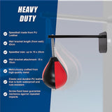 Boxing & Martial Arts: Speed Bag Boxing Punching Bag Wall Mount Reflex Training