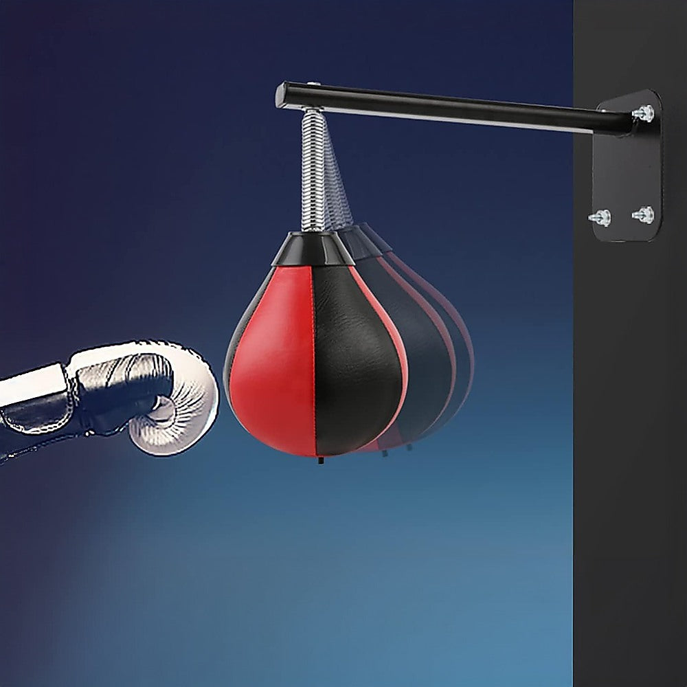 Boxing & Martial Arts: Speed Bag Boxing Punching Bag Wall Mount Reflex Training
