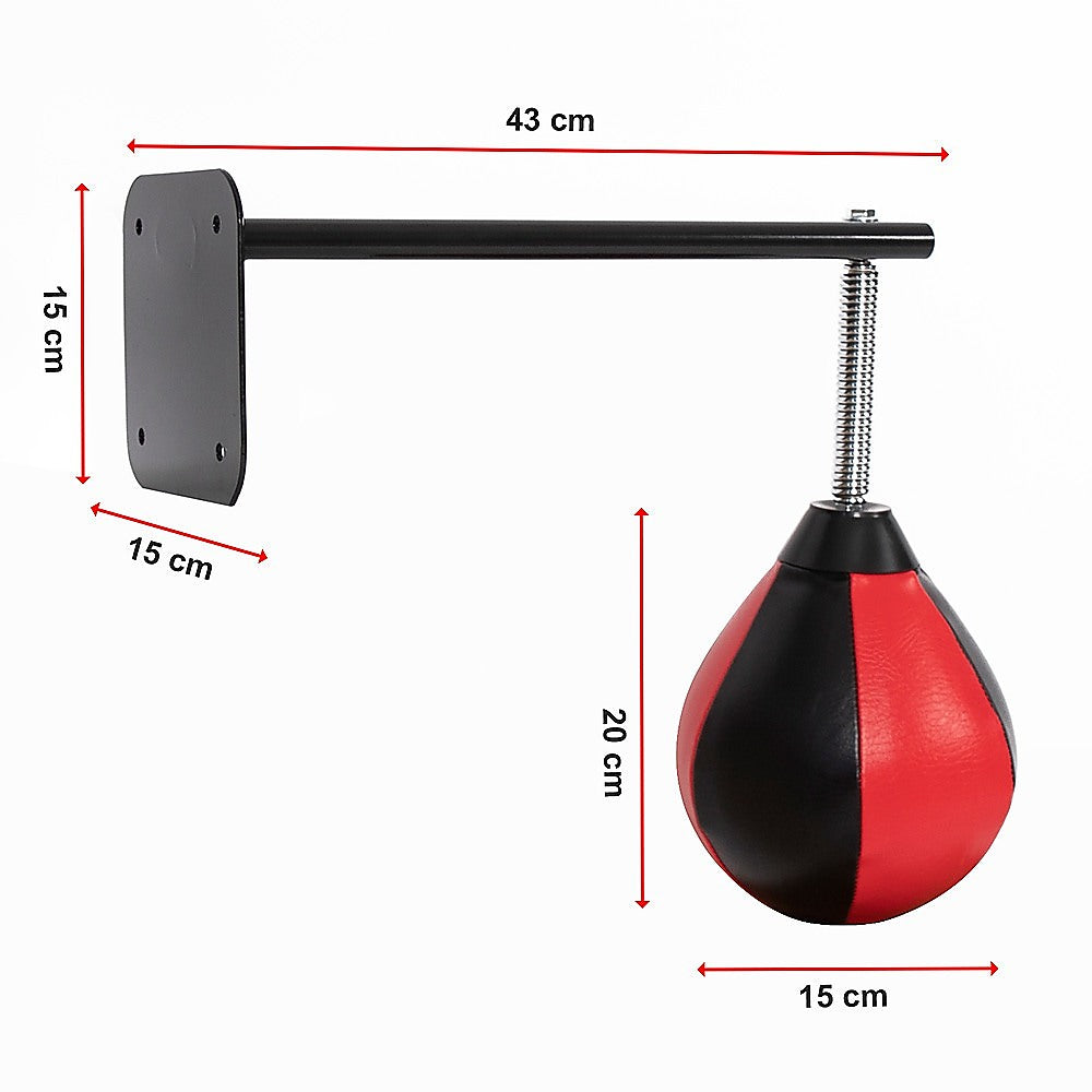 Boxing & Martial Arts: Speed Bag Boxing Punching Bag Wall Mount Reflex Training