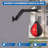 Boxing & Martial Arts: Speed Bag Punching Boxing Bag Wall Mount Reflex Training