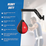 Boxing & Martial Arts: Speed Bag Punching Boxing Bag Wall Mount Reflex Training