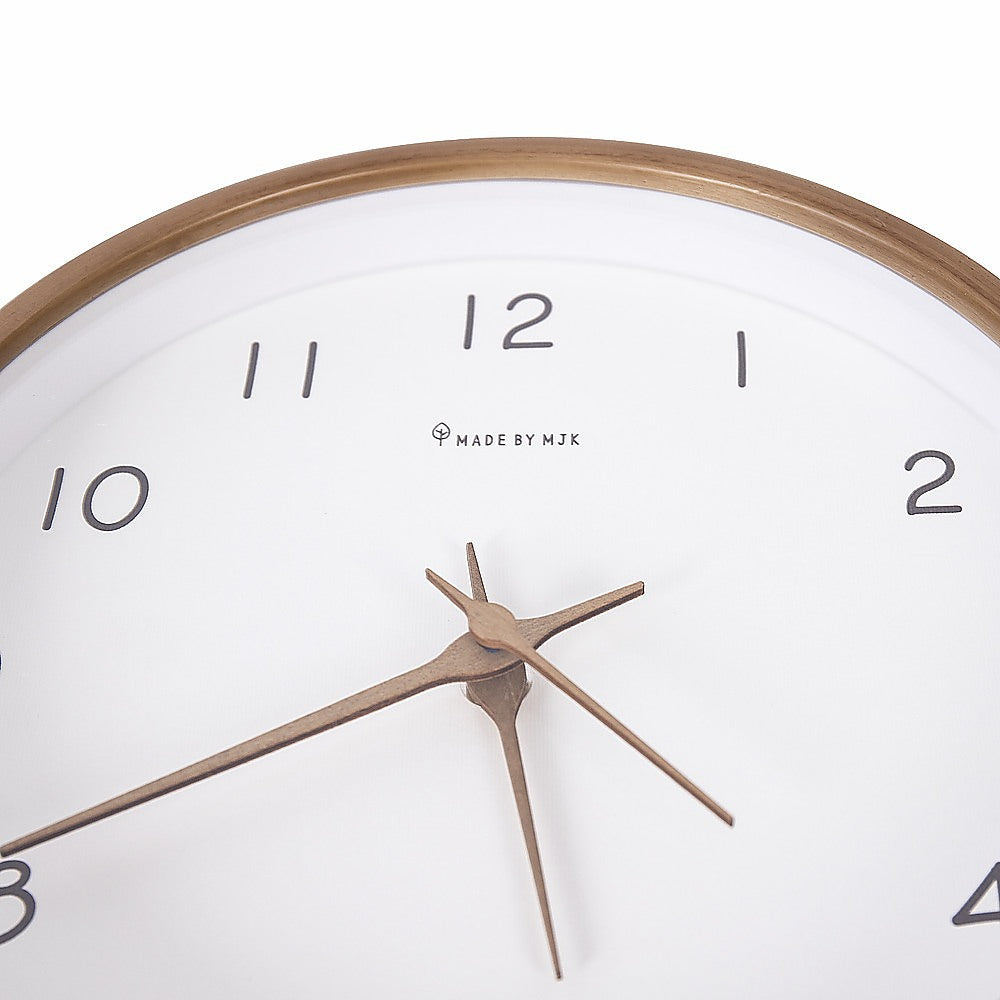 Clocks: 10" Clock Wooden Modern Wall Art
