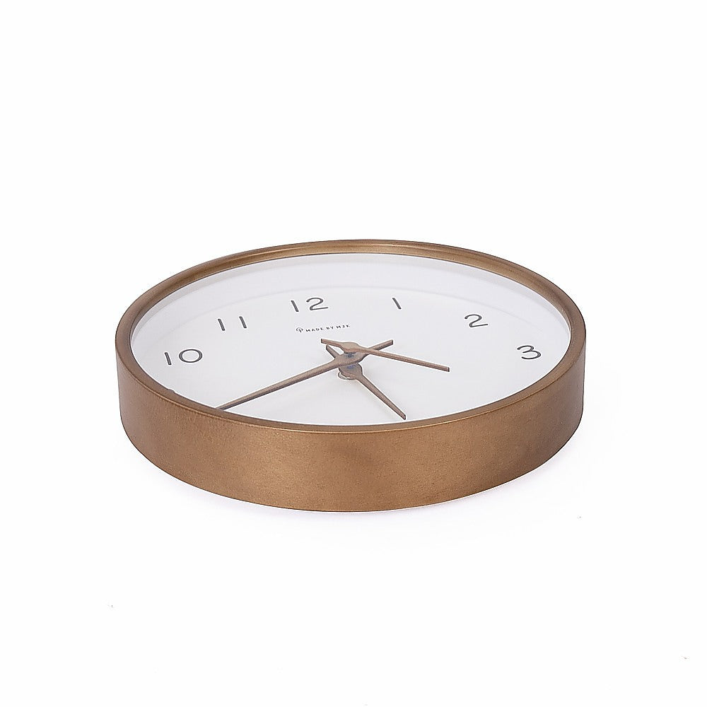 Clocks: 10" Clock Wooden Modern Wall Art