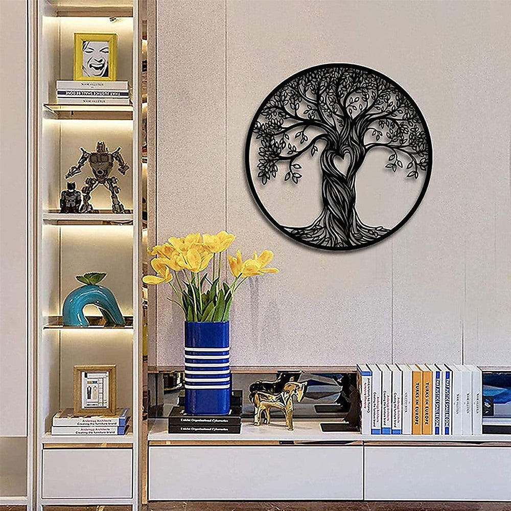 Garden Ornaments: Tree Life Wall Decoration Metal Tree Wall Sculpture