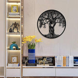 Garden Ornaments: Tree Life Wall Decoration Metal Tree Wall Sculpture